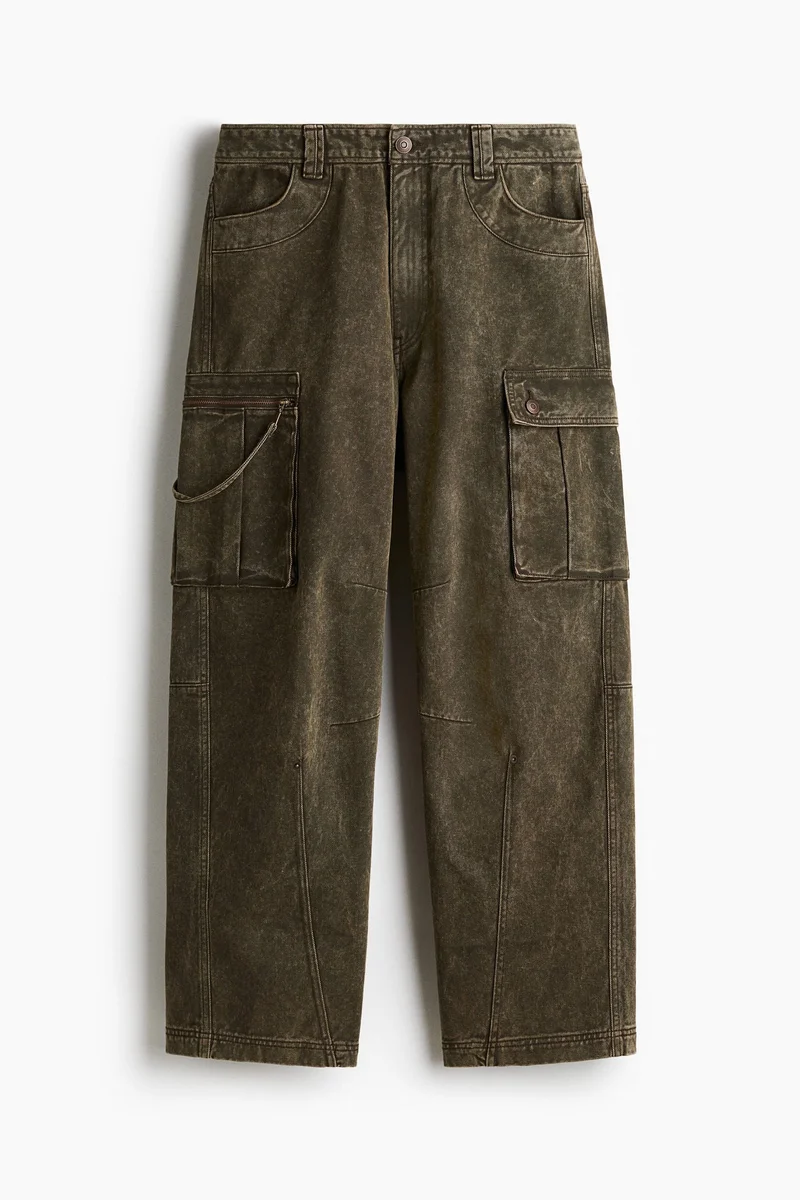 H&M  Loose Cargo Jeans for Men | Best Price UAE